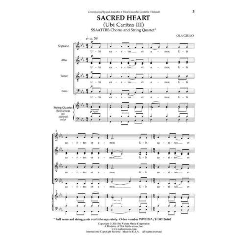 Gjeilo, Ola - Sacred Heart