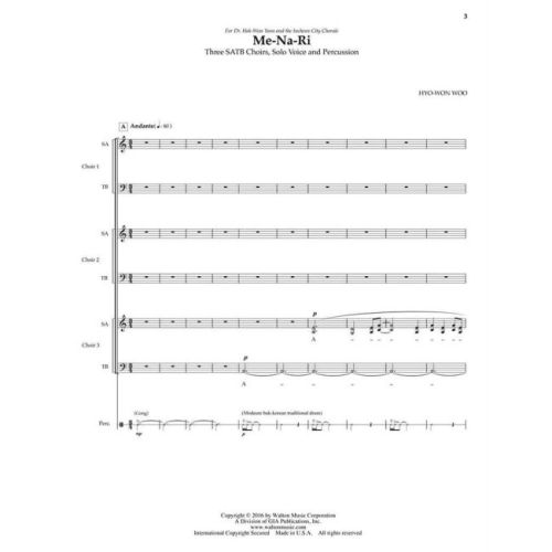 Woo, Hyo-Won - Me-Na-Ri (Space Music)