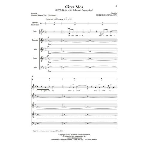 Burrows, Mark - Circa Mea