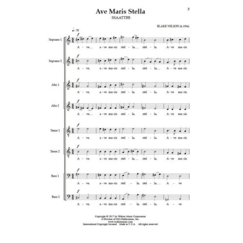 Wilson, Blake - Ave Maris Stella