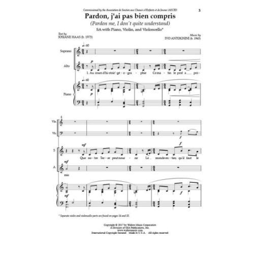 Antognini & Haas - Pardon, J'Ai Pas Bien Compris