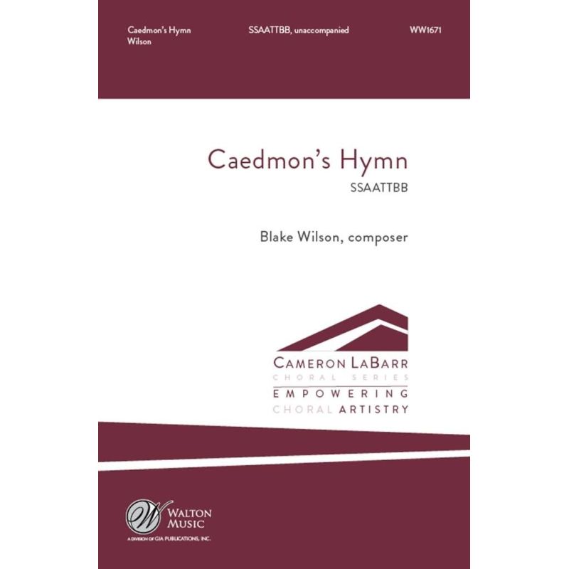 Wilson, Blake - Caedmon's Hymn