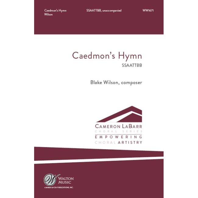 Wilson, Blake - Caedmon's Hymn