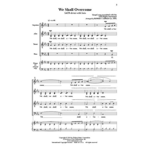 We Shall Overcome