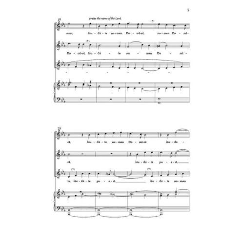 Bartholdy, Felix Mendelssohn - Laudate Pueri