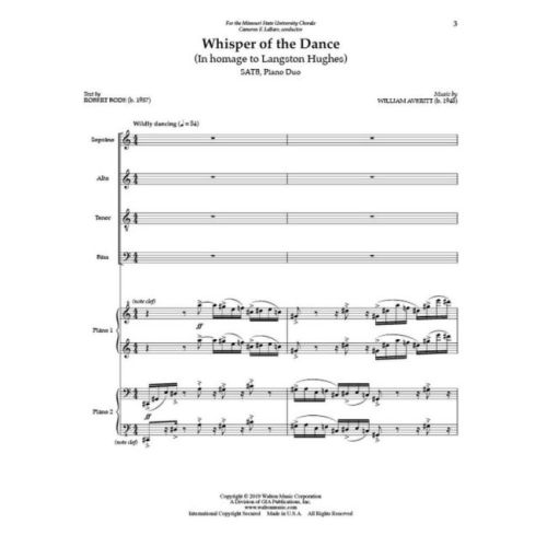 Averitt, William - Whisper of the Dance