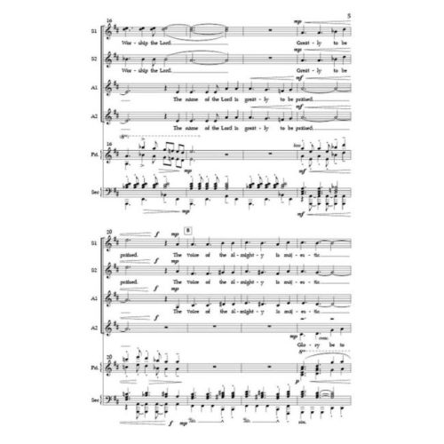 Davison, Dan - O Sing to the Lord