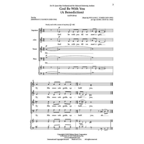 Tomer & Rankin - God Be with You
