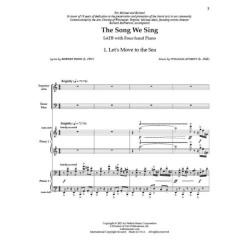 Averitt, William - The Song We Sing
