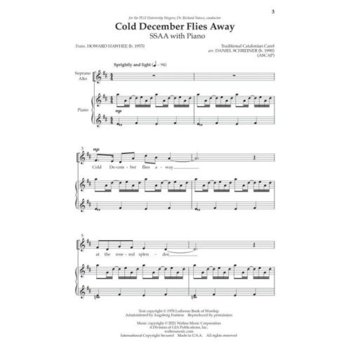 Cold December Flies Away