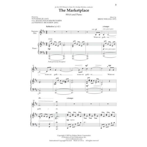 Wells, Brent - The Marketplace