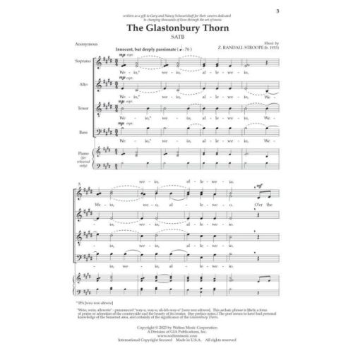 Stroope, Z. Randall - The Glastonbury Thorn