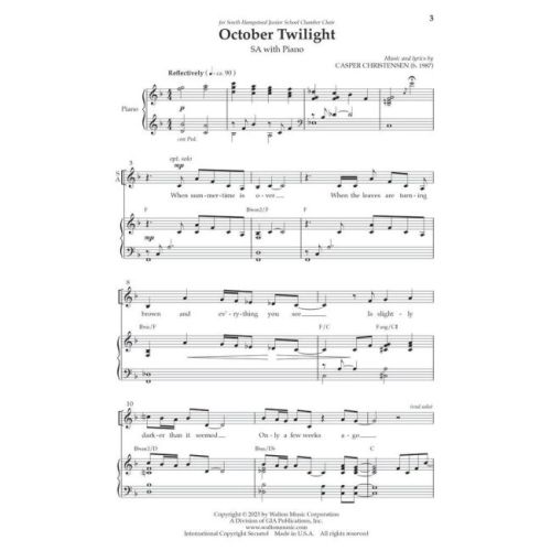 Christensen, Casper - October Twilight