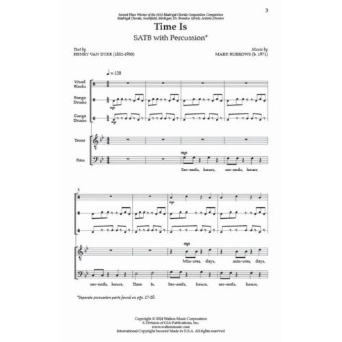 Burrows, Mark - Time Is