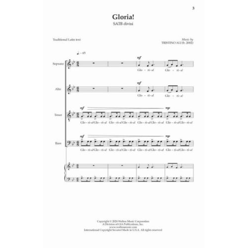 Ali, Tristino - Gloria!