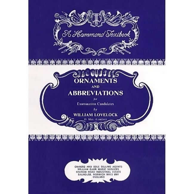 Lovelock, William - Ornaments And Abbreviations