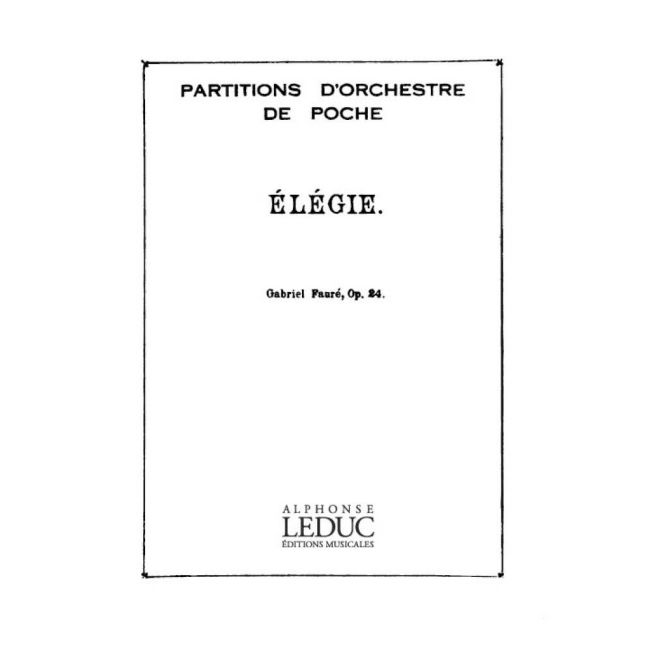 Fauré, Gabriel - Elegie Op24 -Violoncelle/Orch