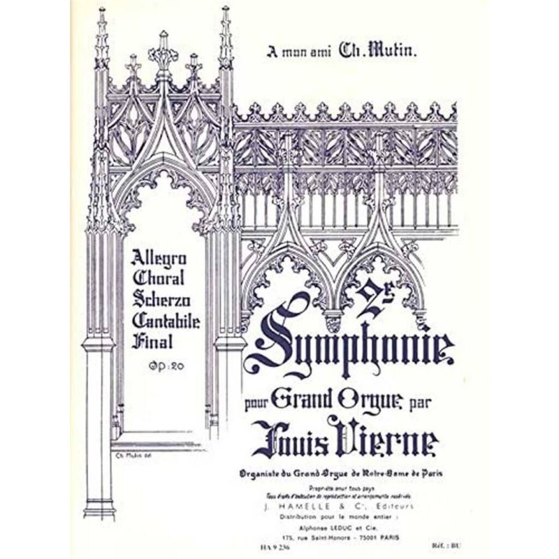 Vierne, Louis - Symphonie N02 Op20