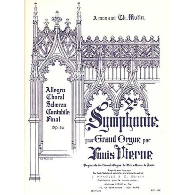 Vierne, Louis - Symphonie N02 Op20