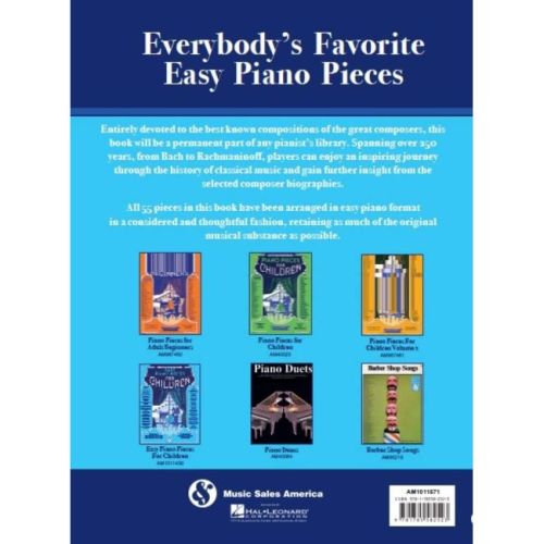Everybody's Favorite Easy Piano Pieces