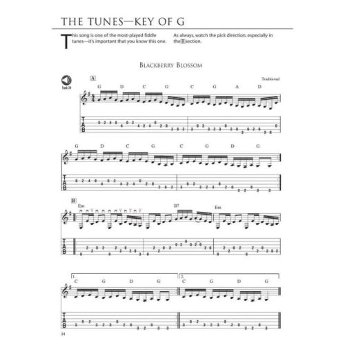 Fiddle Tunes for Flatpickers - Guitar