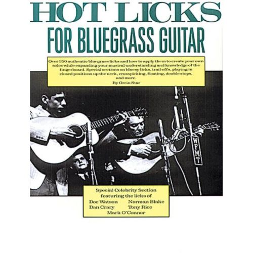 Hot Licks for Bluegrass Guitar