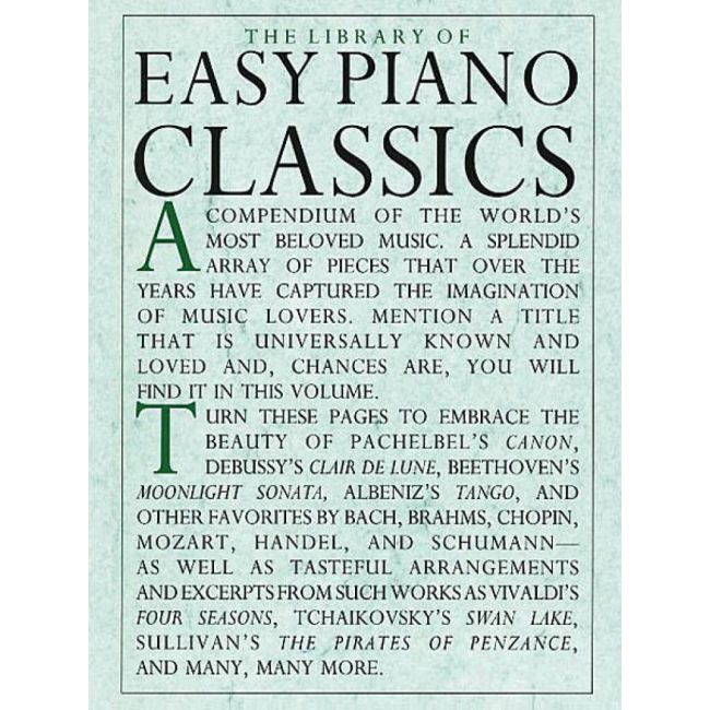 Library of Easy Piano Classics
