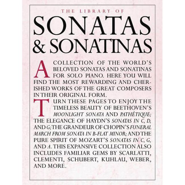The Library of Sonatas and Sonatinas