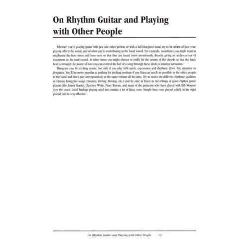 Teach Yourself Bluegrass Guitar