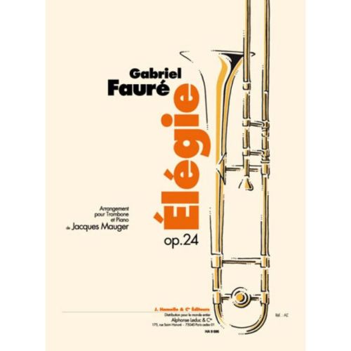 Fauré, Gabriel - Élégie,...
