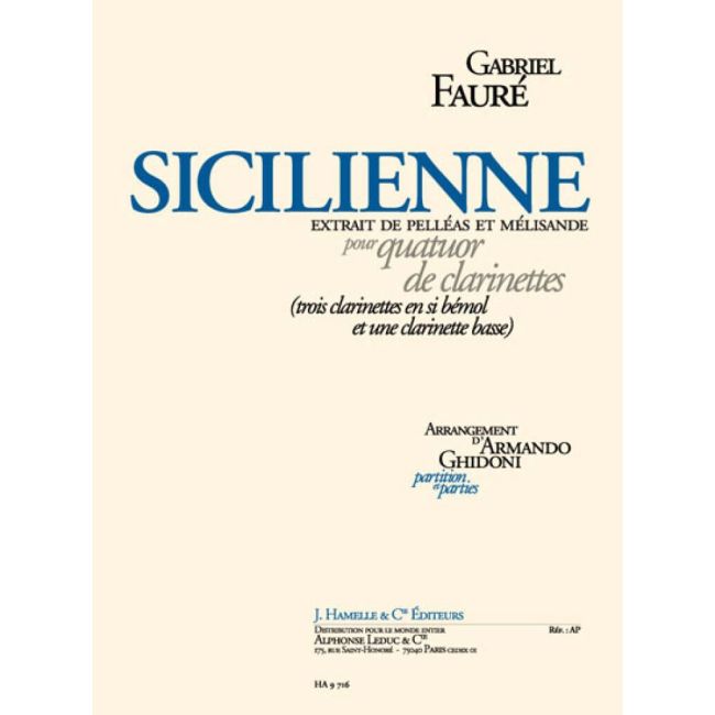 Fauré, Gabriel - Sicilienne Op.78