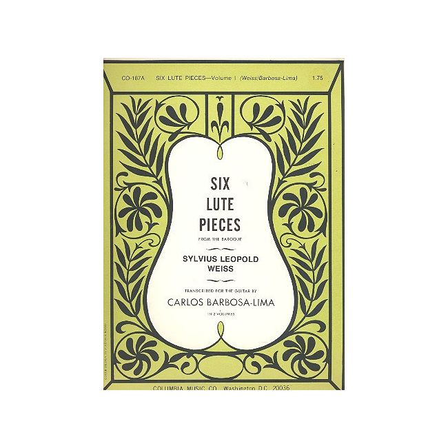 Weiss, Silvius Leopold - Six Lute Pieces