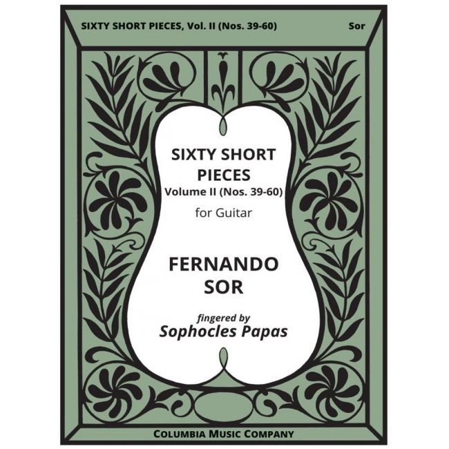 Sor, Fernando - Sixty Short Pieces Vol.2
