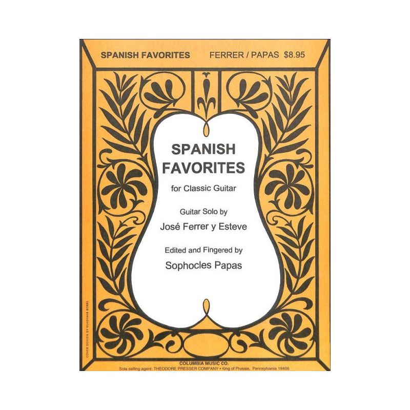 Ferrer, José - Spanish Favorites for Classic Guitar