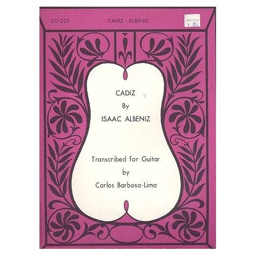 Albéniz, Isaac - Cadiz