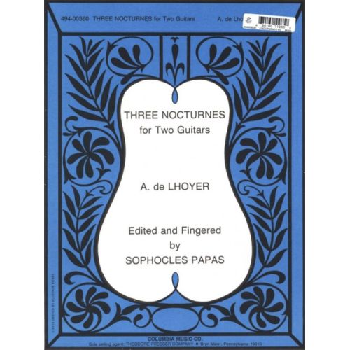 Lhoyer, Antoine de - Three...