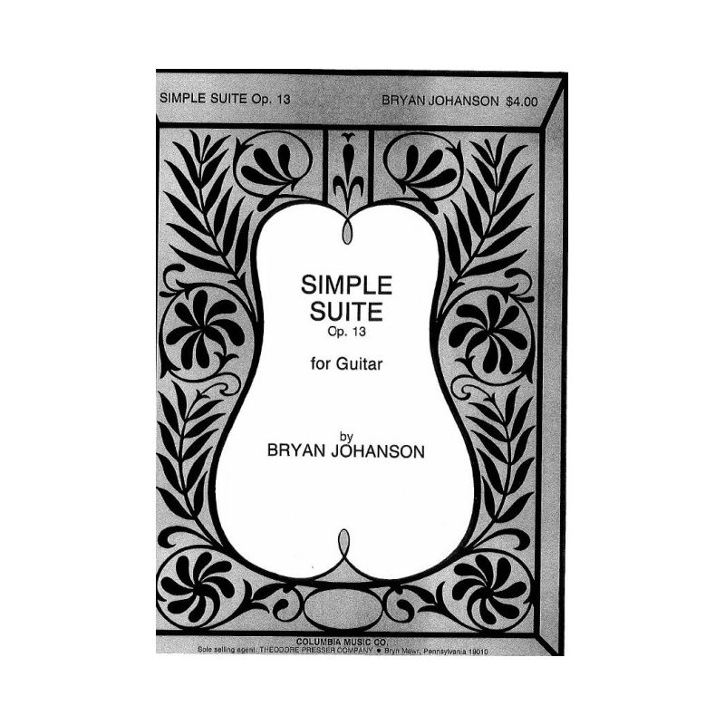 Johanson, Bryan - Simple Suite op. 13
