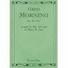 Grieg, Edvard - Morning From Peer Gynt - Flute And Piano