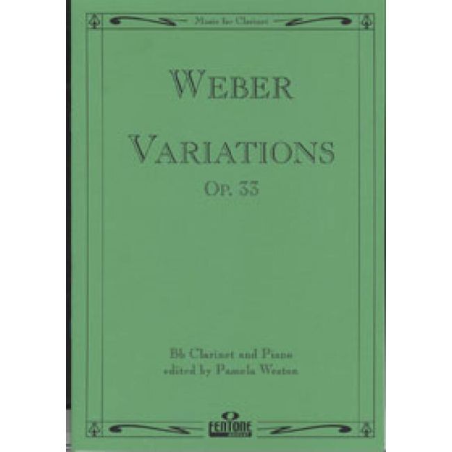 Weber, Carl Maria von - Variations Op.33