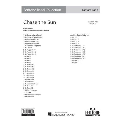 Wiffin, Rob - Chase the Sun