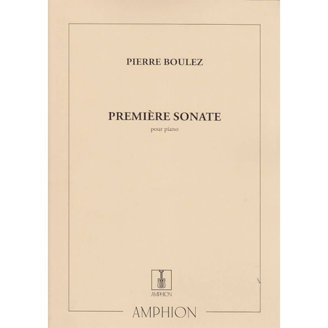 Boulez, Pierre - Sonate N 1