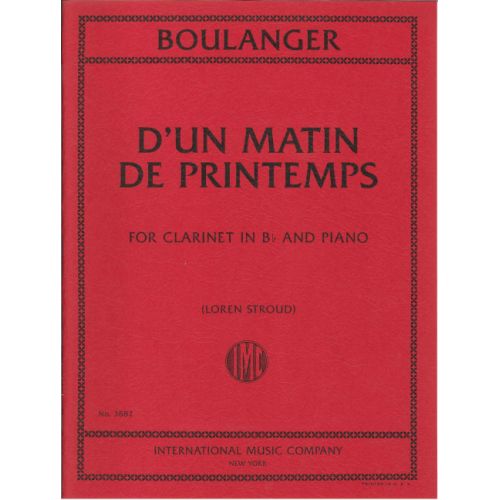 Boulanger, Lili - D’un...