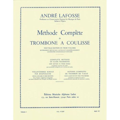 Lafosse, André - Méthode de...