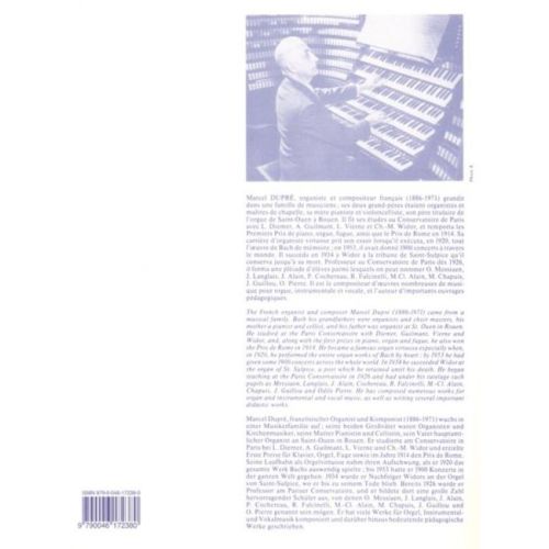 Dupré, Marcel - Methode D'Orgue