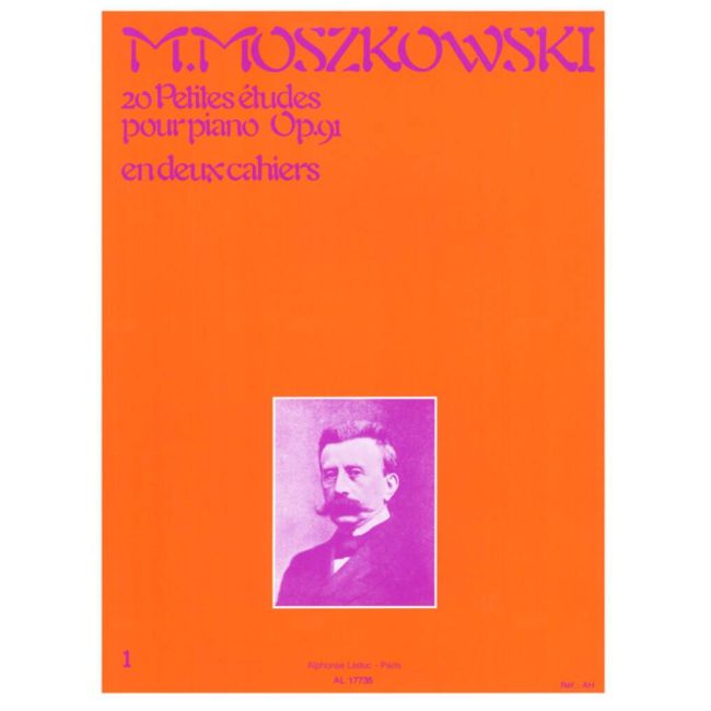 Moszkowski, Moritz - 20 Petites Études pour piano, Op. 91, cahier 1