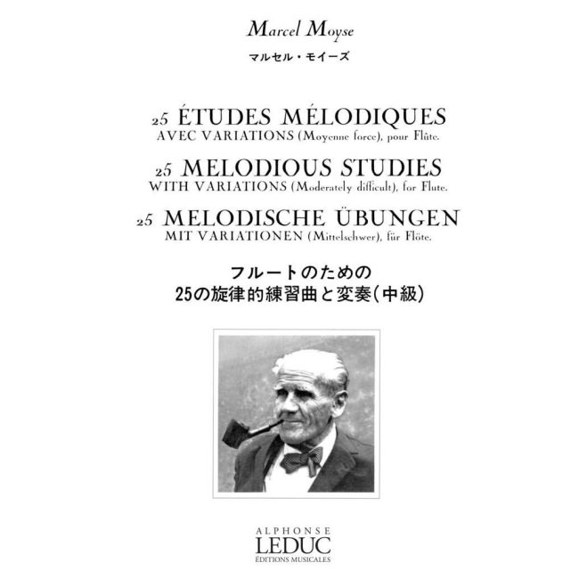 Moyse, Marcel - 25 Melodiques avec Variations