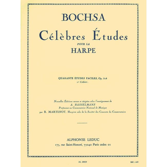 Bochsa, Robert Nicholas Charles - 40 Etudes Faciles Op. 318 Vol.1