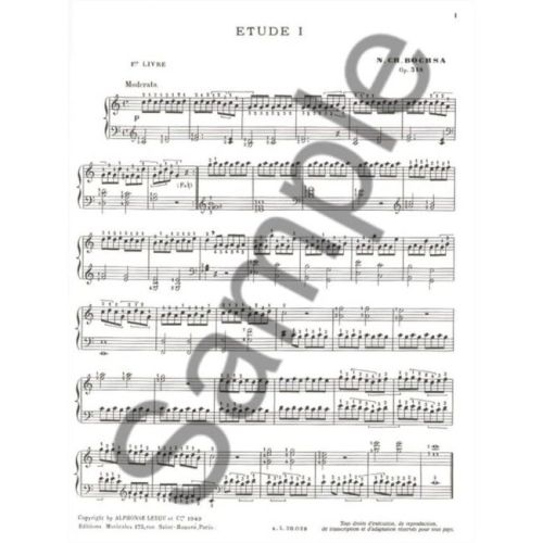 Bochsa, Robert Nicholas Charles - 40 Etudes Faciles Op. 318 Vol.1