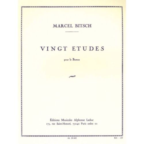 Bitsch, Marcel - Twenty...