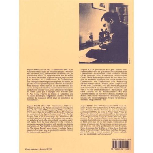 Bozza, Eugène - Fantaisie Italienne